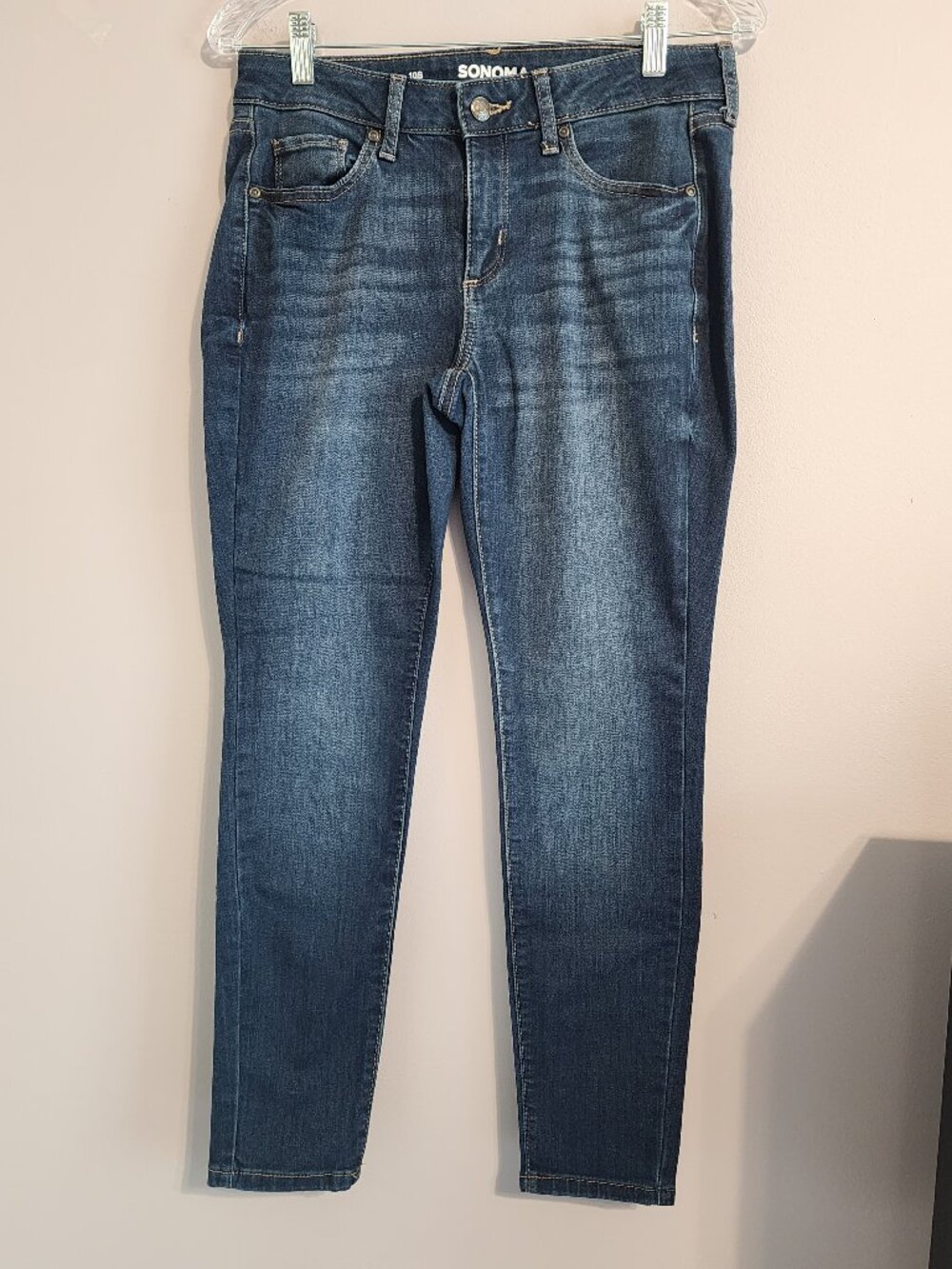 2/$25 Sonoma Goods for Life Mid Rise Skinny Leg Jeans Size 10 Short